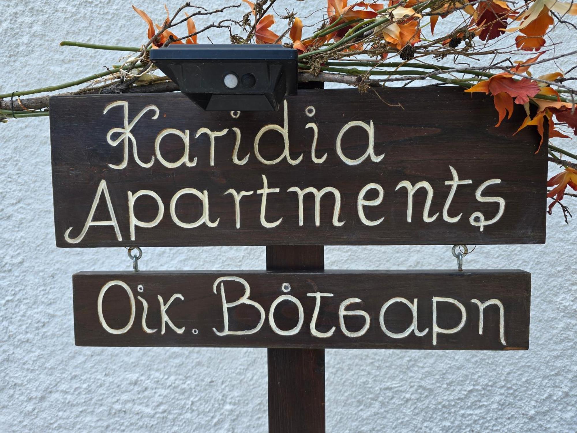 Karidia Apartments Κισσός Εξωτερικό φωτογραφία